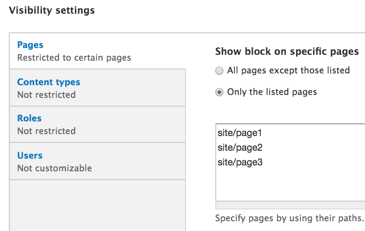 Demo block being created